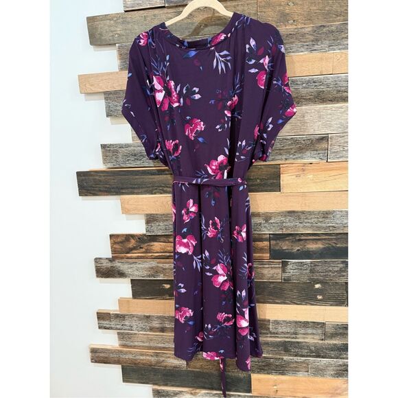 Torrid NWT Mini Studio Knit Wrap Dress Sz 4 - Picture 3 of 9